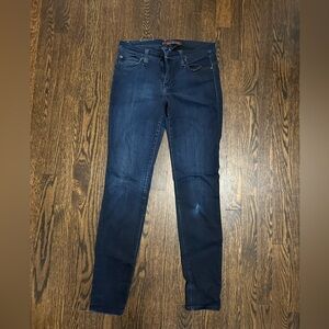 Joes jeans dark wash skinny jeans